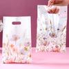 10pcs Wildflower Themed Handbag Candy Bags Spring Birthday Party Gift Packing Bag Birthday Baby Shower Girl Party Supplies