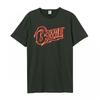 Amplified Unisex Adult Neon Sign David Bowie T-Shirt