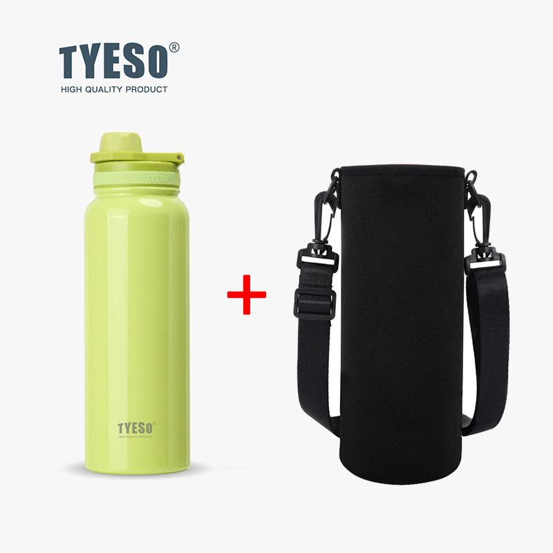 TYESO Термос-бутылка Автомобильный термостакан Бутылка для воды для активного отдыха Путешествий Вакуумные термосы Термокружка из нержавеющей стали