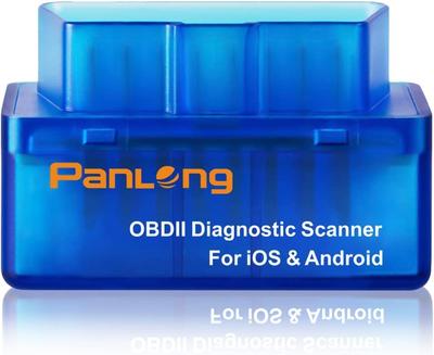 BLUETOOTH OBD2 Сканер, Совместимый с IOS/Android, obdII Сканер, Диагностическая проверка поезда