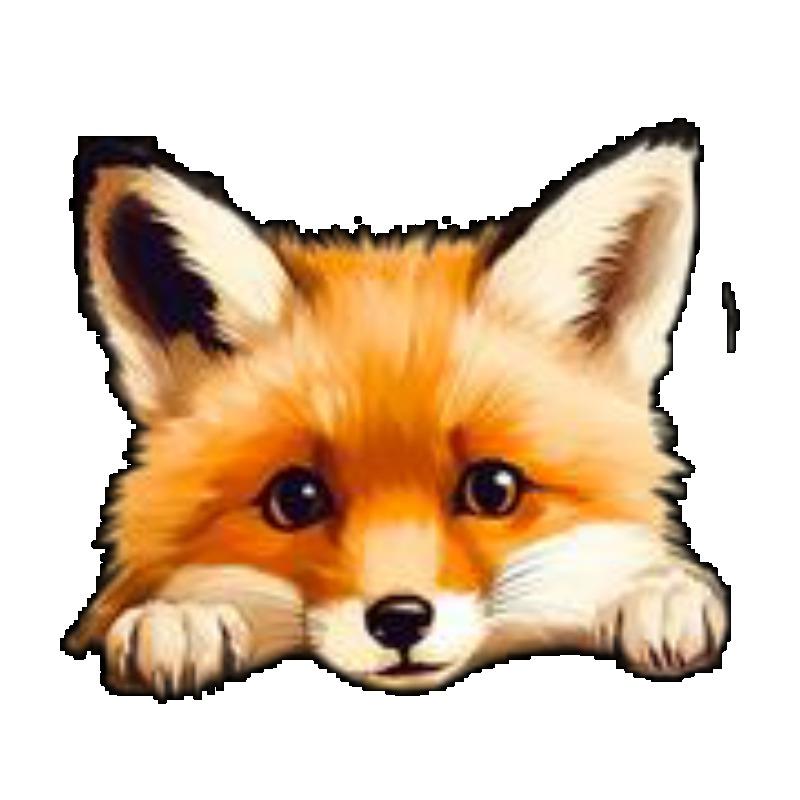 Женская футболка с коротким рукавом и милым 3D принтом головы лисы