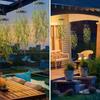 Solar Powered Outdoor Hanging Willow Leaf Light Decoration with Multiple LED Bulbs for Garden Patio Porch Yard Use Waterproof Design