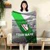 Custom Legia Warsaw Blanket, High quality Comfortable for All Seasons, Home Decor, Warmth and Comfort
