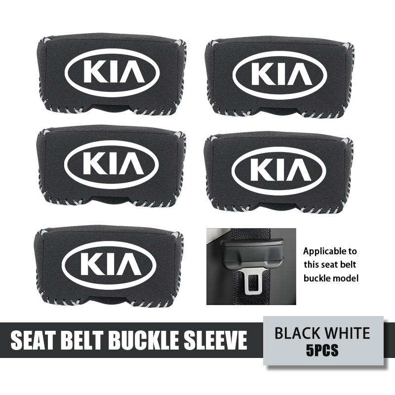 Car Seat Belt Anti Scratch Buckle Protector Cover Accessories For KIA Rio K5 K2 Sportage Ceed Sorento Picanto Stinger Soul