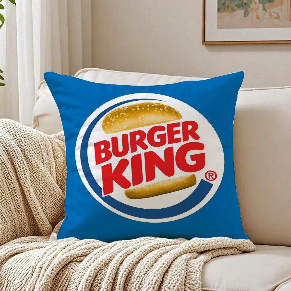 Популярный бренд фастфуда BBurger KKing Наволочка-подушка Антипылевой клещ Декор гостиной Диван Подушка Комната