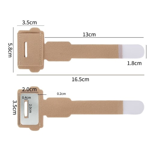 Hammer Toe Wraps, Orthotics, Toe Bandage Protectors for Broken Toes, Overlapped Toes, Curved Toes, and Bunion Alignment, Reusable Fabric Buddy Wraps,