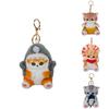Soft And Cute Mofusand Shark Cat Shrimp Plush Toy Animal-shaped Hanging Ornament