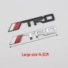 TRD 3D Металлическая Наклейка-Эмблема на Автомобиль для Модификации Кузова