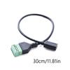 Электронный кабель Type C USB гнездо на 5-контактный болтовой винтовой клеммный кабель для нужд структурированной кабельной разводки и зарядки устройств