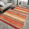 Morocco Carpet Red Orange Decoration Bedroom Luxury Home Decor Fluffy Carpet for Living Room Sofa Table Rugs Non-slip Lounge Mat