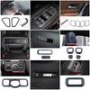 Цвет углеродного волокна для Mercedes Benz CLA Class C118 CLA180 CLA200 CLA220 CLA260 Стайлинг автомобиля Деталь интерьера Ремонт Отделка Наклейка