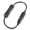 Удлинительный кабель USB 3.0 с выключателем питания, высокоскоростной передачей данных и зарядкой, светодиодный светильник для USB-вентилятора