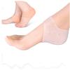 2 Pcs Silicone Heel Cushions For Dry Cracked Heels - Foot Care Heel Protectors For Men And Women