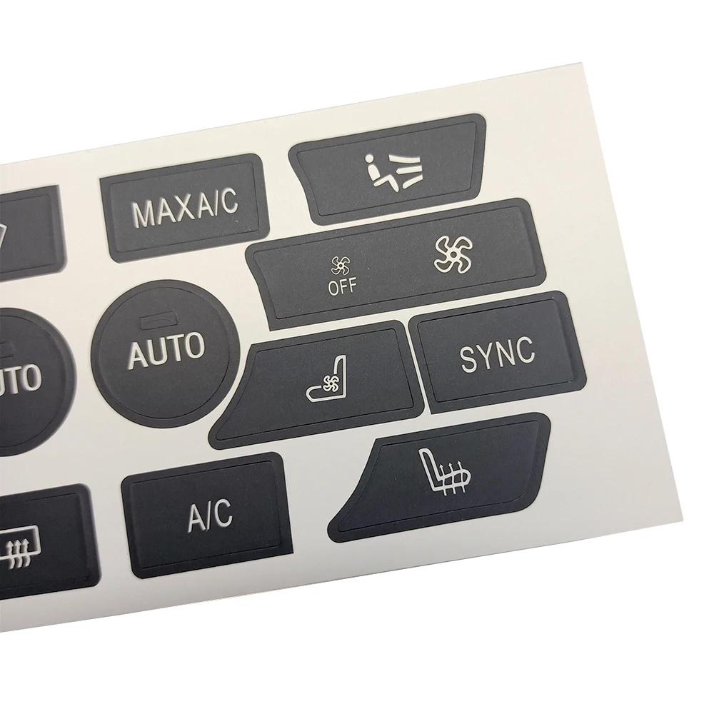 Для BMW 5 5GT 6 7 серии X5 X6 F01 F02 F06 F07 F10 F11 F12 F13 F15 F16 F18 автомобильный кондиционер, кнопка переключения переменного тока, ремонт, наклейка, наклейка
