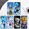 BH22 Dragon Ball Vegeta Transparent Phone Case for Motorola Moto Edge 20 30 40 50 S30 Fusion Ultra Pro Neo Lite + G200 G23