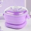 Silicone Wax Warmer Foldable Wax Heater 100W Portable Wax Pot 400ml Electric Hot Wax Warmer Machine for Hair Removal