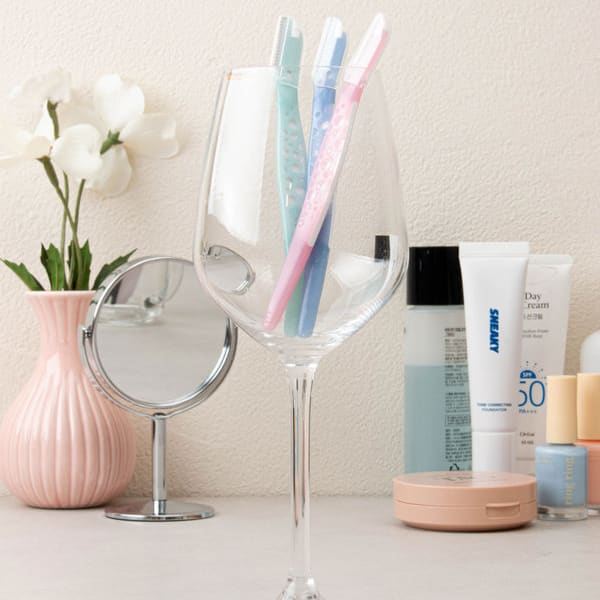 Kaijirushi Women'S Can Eyebrow Razor 3Pcs