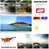Queshark Polarized Cycling Sunglasses UV400 Sport Eyewear Women Men Fishing Hiking Glasses