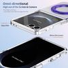 Магнитный прозрачный чехол для телефона с поворотом на 360° для Samsung Galaxy Z Flip 7 6 5 4 3 Ударопрочный с подставкой Magsafe Защитная крышка для экрана