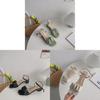 Fashion Summer Women Sandals With Thick Heel And Buckle For Casual Style