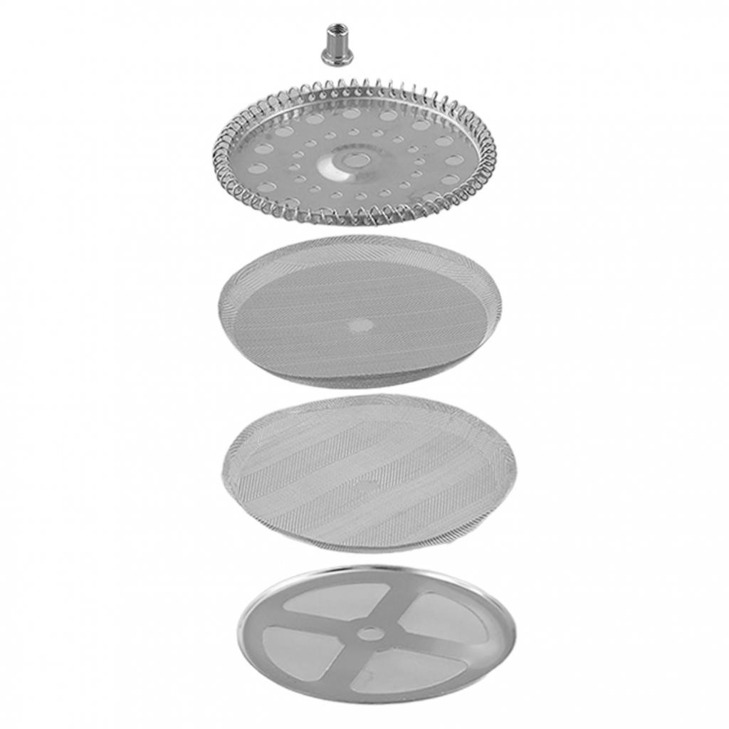 Сменные фильтры для френч-пресса включают спиральные и крестообразные пластины