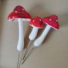 Enchanting Foam Toadstool Mushrooms Fairy Garden Decorations Set of 33