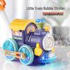 Automatic Leak-Proof Little Train Bubble Gun Push Cart – Kids' Toy Sensation