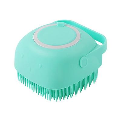 Щетка для шампуня Pet Silicone Shampoo SP003, Зеленый, 1 шт., Корейский шампунь для домашних животных