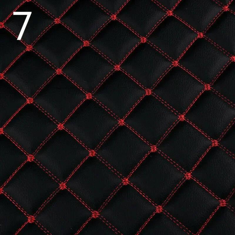 100x158см Искусственная кожа Ткань Пена Стеганый Мягкий для Автомобильного Интерьера Чехол на Сиденье Подушка для Дивана Износостойкий DIY