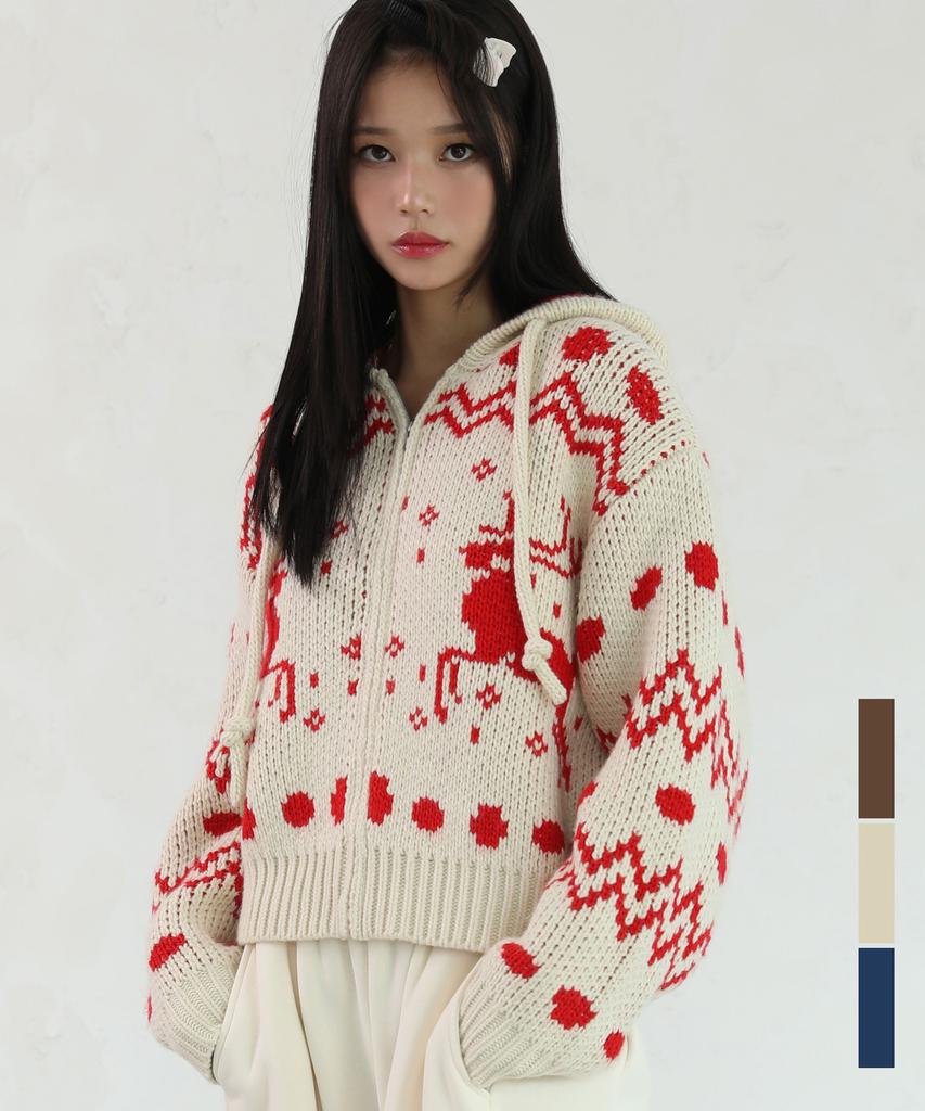 AVANDRESS Swiss Nordic Hood Zip-Up - 3Col