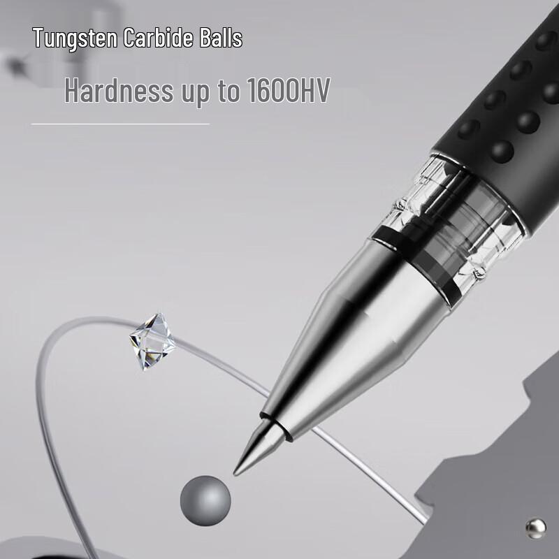 Гелевая ручка JY 0,5 мм черная с мягкой грип-зоной