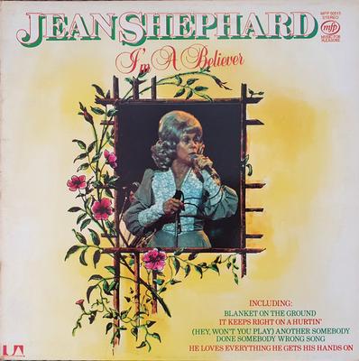 Виниловая пластинка JEAN SHEPARD - I'm A Believer MFP50513 Music For Pleas 1975 UK Folk Б/у