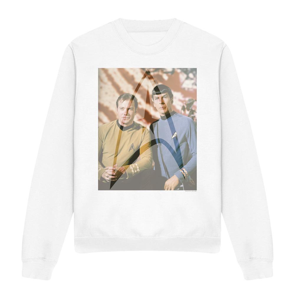 Star Trek Unisex Adult Classic Duo Sweatshirt