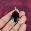 Garnet 925 Solid Sterling Silver Pendant, Handmade Gemstone Pendant Jewelry, Gifts For Wife Brand New Pendant