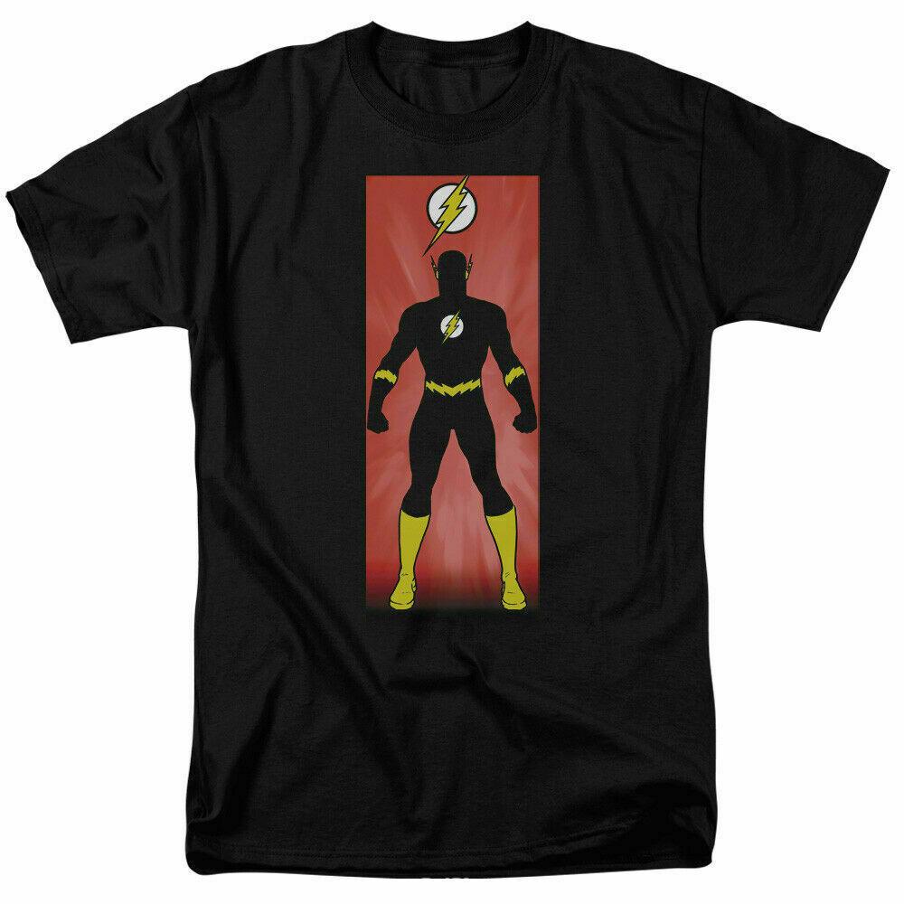 The Flash Block T Shirt Licensed Comic Book Tee Black