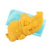 Большая силиконовая форма для кубиков льда в виде крокодила для коммерческого использования - Мультяшный дизайн для виски и напитков
