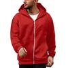 Men's Creative Travel Hoodie With Backpack Lightweight Zipper Backpack Sweatshirt Casual Campus Pullover Outfits