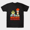 Мужская черная футболка с принтом The Muppets Weird Science Печать на трансферной бумаге без вырезания Хлопковая футболка