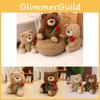 Bear Cute Rose Plush Toy Gift Girlfriend Festival Present Stuffed Fill Doll