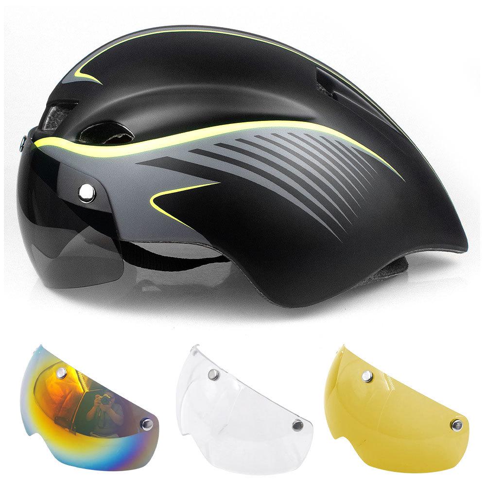 Шлем Wildside Triathlon TT с магнитными очками — новый велосипедный шлем, готовый к соревнованиям