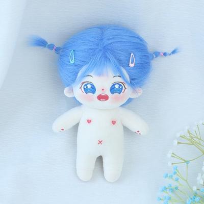 Хлопковая кукла Mochadoll 20 см, Синяя Ирен, кукла без атрибута, популярные игрушки для корейских детей