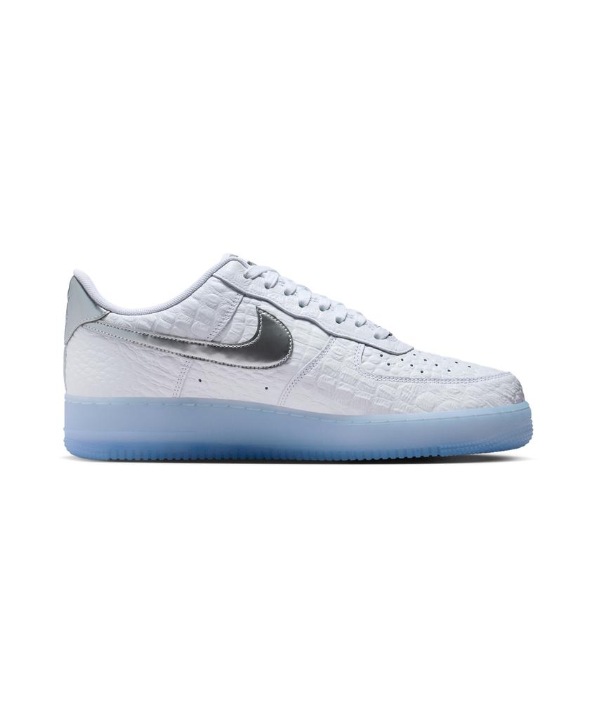 Nike Air Force 1 07 M - White:Blue Tint:Pure Platinum:Chrome / Ir1981-100