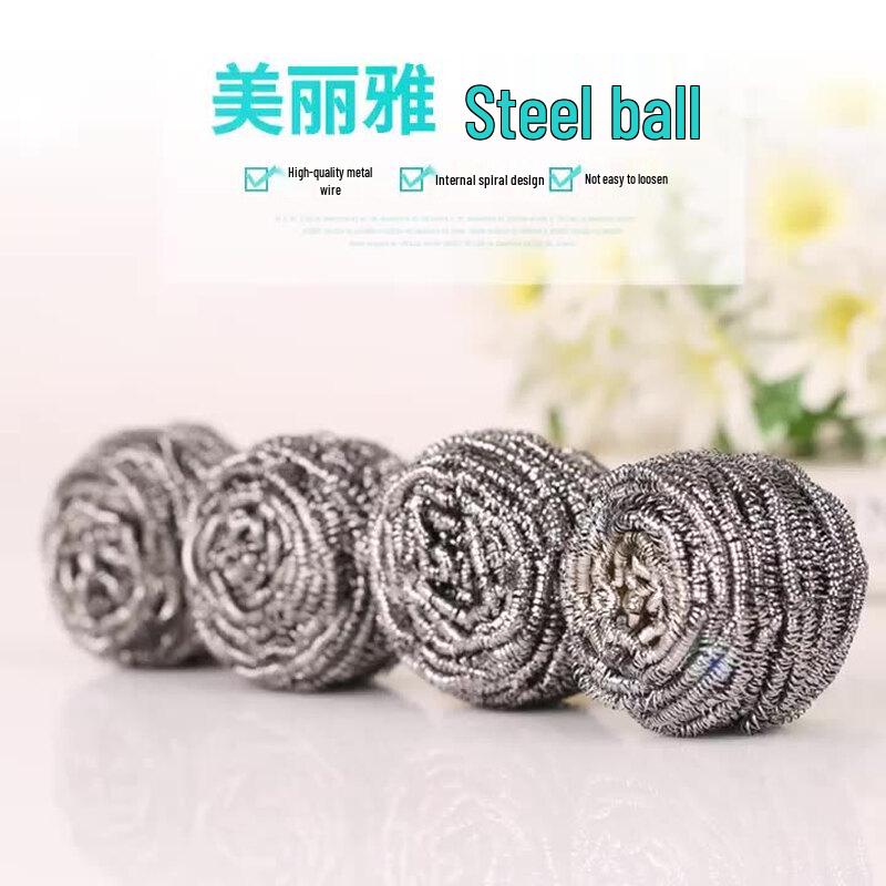 Meiliya Rust-Proof Steel Scourer Balls