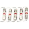 5 Pcs 8A 250V 5*20Mm Ceramic Body Time-Lag Axial Lead Fuse
