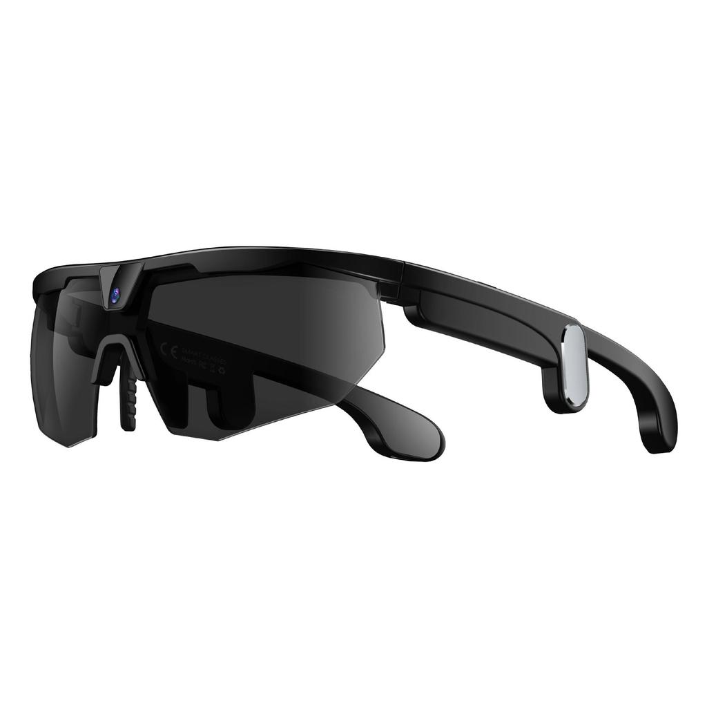 800W Pixel AI Smart Glasses: Cross-Screen Video Recording, Bluetooth Calls & Music for Cycling
