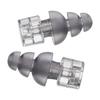 Etymotic Ear Plugs ER20XS Series Standard Fit 3 Flange Ear Tips S Clear 1 Pair Noise Reduction Up To 20dB Reduction [] ER20XS-SMF-C