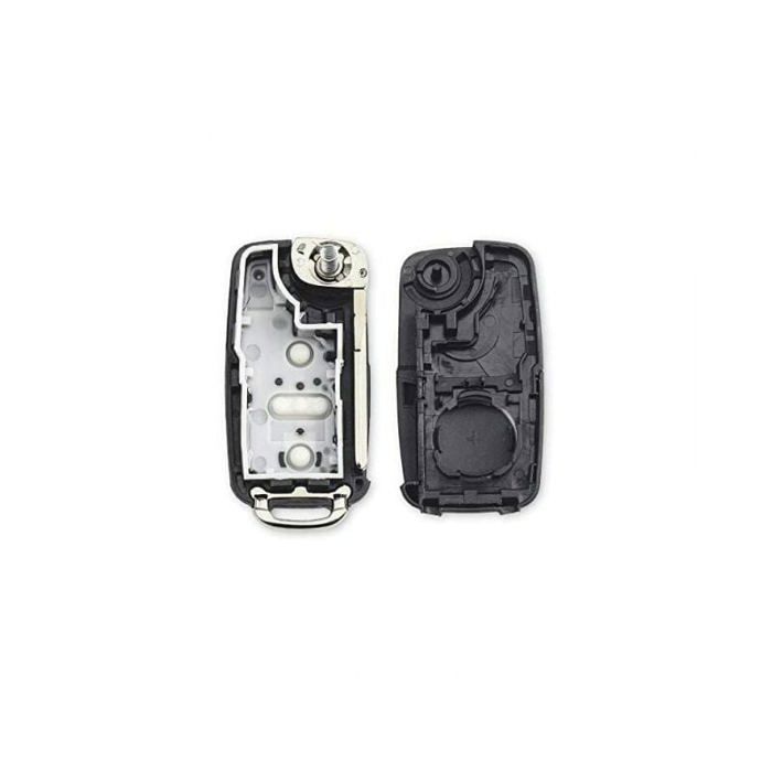 Запасной складной брелок для ключа автомобиля для VW Volkswagen Golf Mk6 T1guan Polo Passat CC Seat Skoda Octavia 3 кнопки