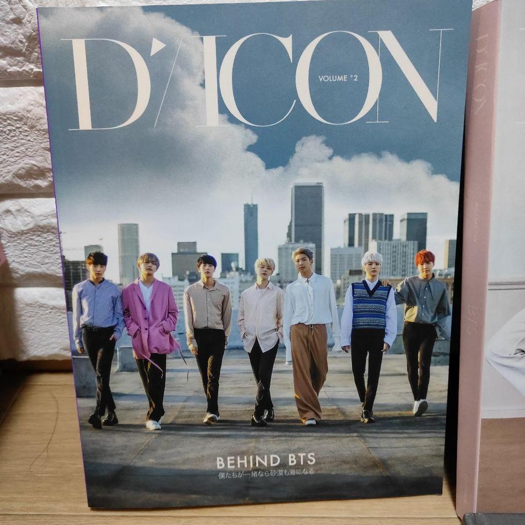 [USED] BTS DICON 3 photobooks and 2 posters