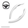 Car Steering wheel Cover Segment Steering wheel protection cover For Alfa Romeo Giulia Stelvio Interior Styling Car Accessories yu52