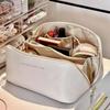 Large Fashion Leather Travel Cosmetic Bag for Women Cosmetic Organizer High-capacity Makeup Bag Storage Pouch For Female Makeup Box